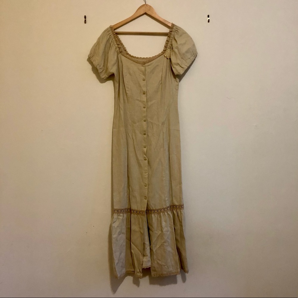 Authentic Vintage 70s Cottagecore Dress